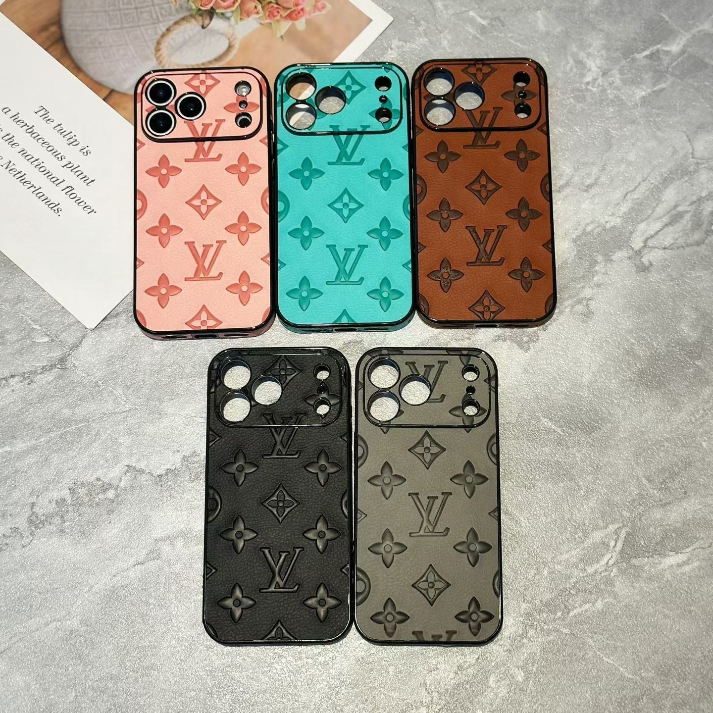 Premium Leather Case for iPhone 12-17