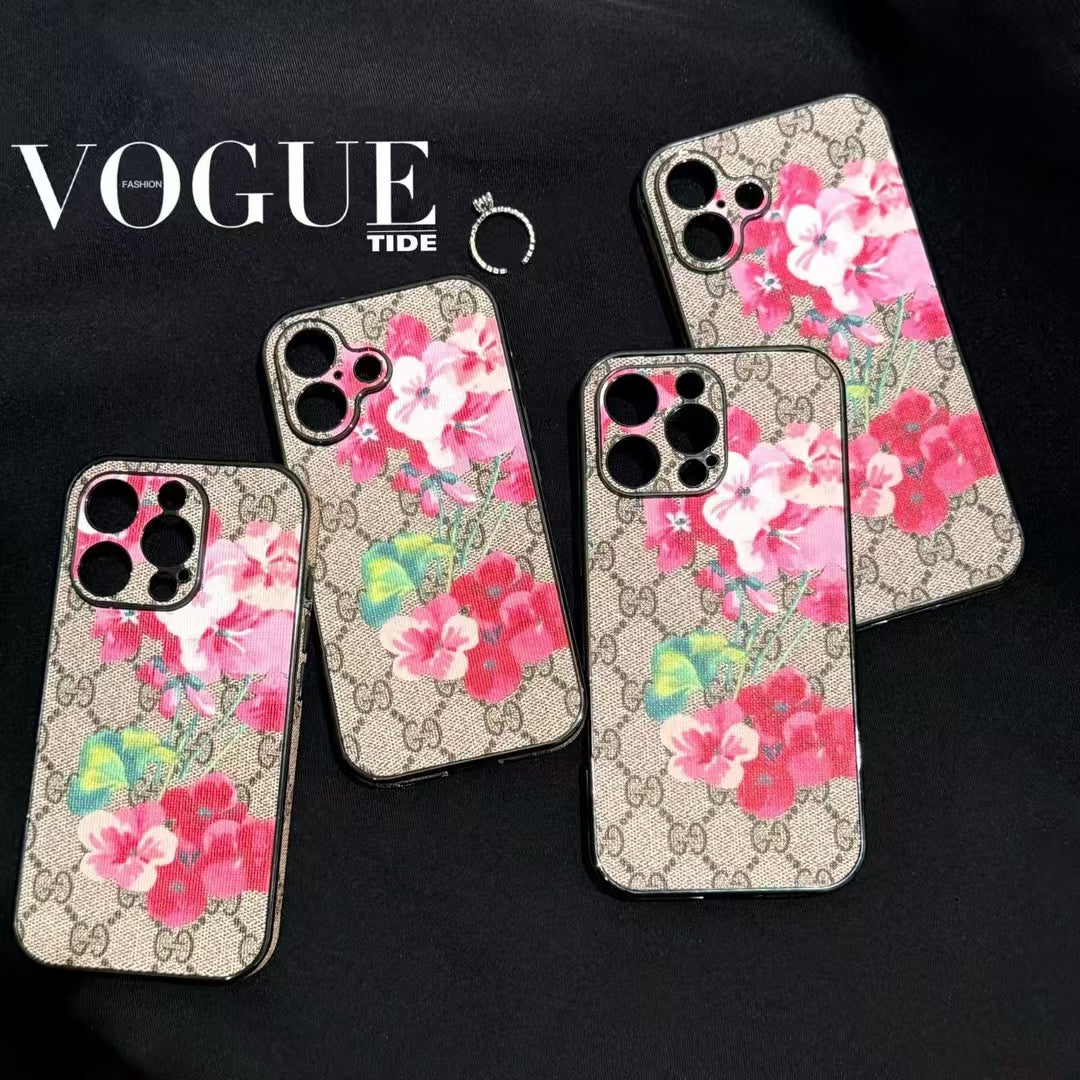 Elevate Experience with luxury brand Case for iPhone 12-17