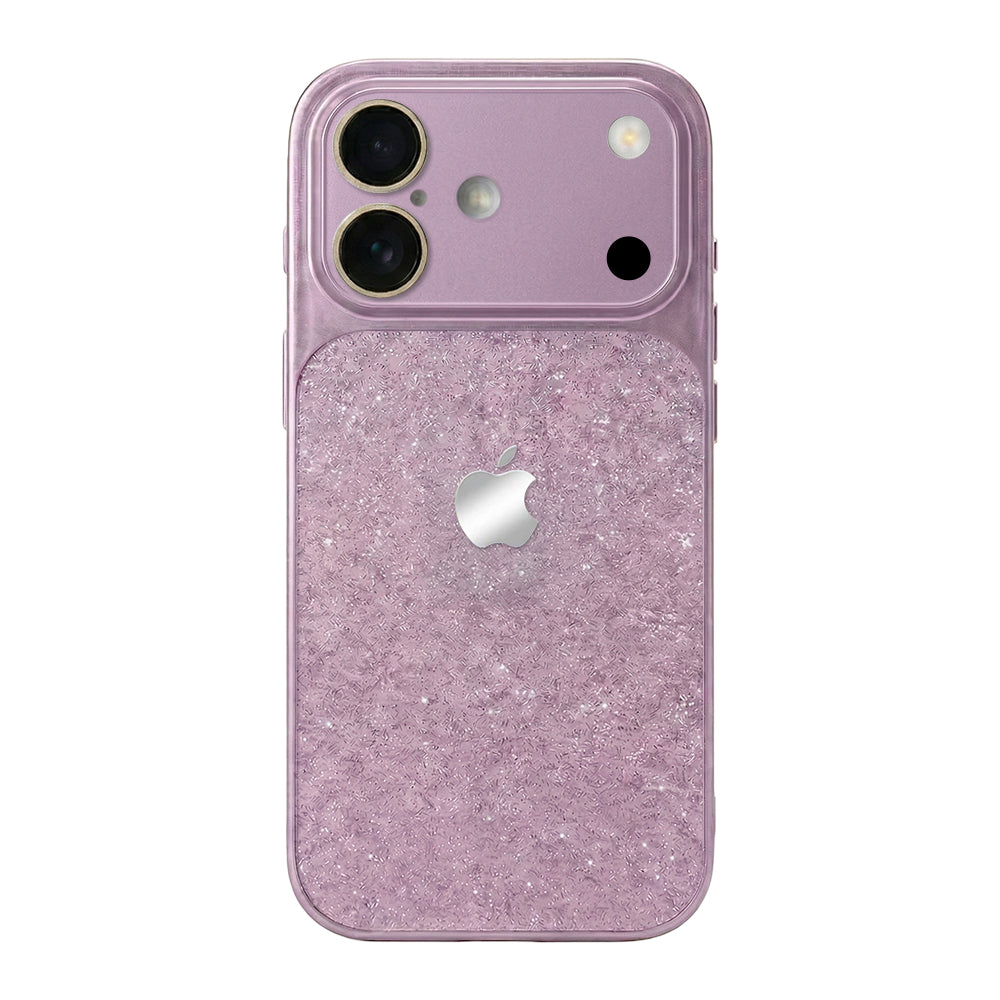Glitter Frosted Phone Case - Purple