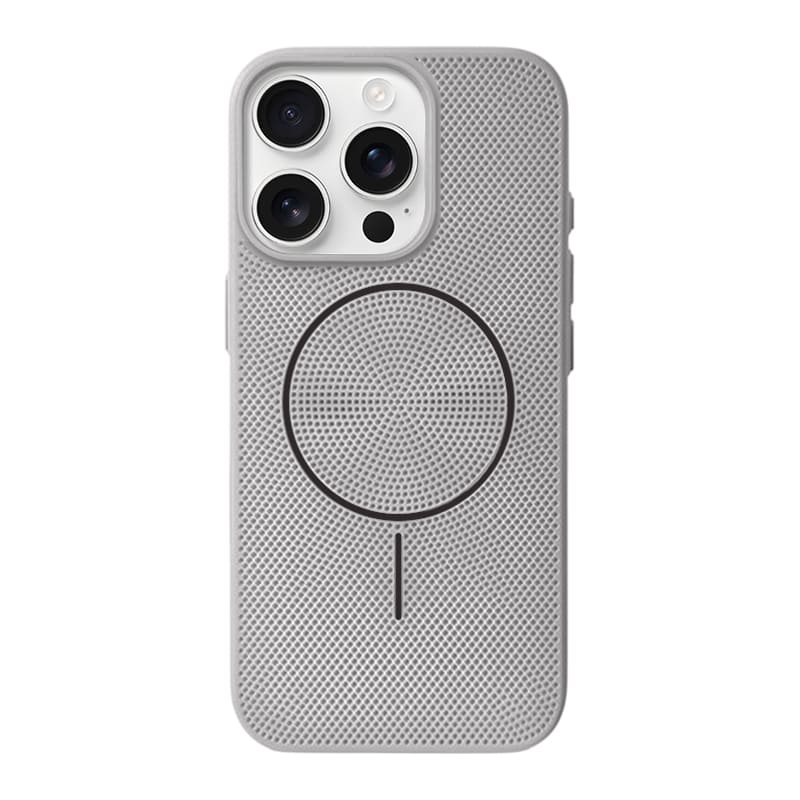 Heat Dissipation Holes MagSafe Phone Case - Gray