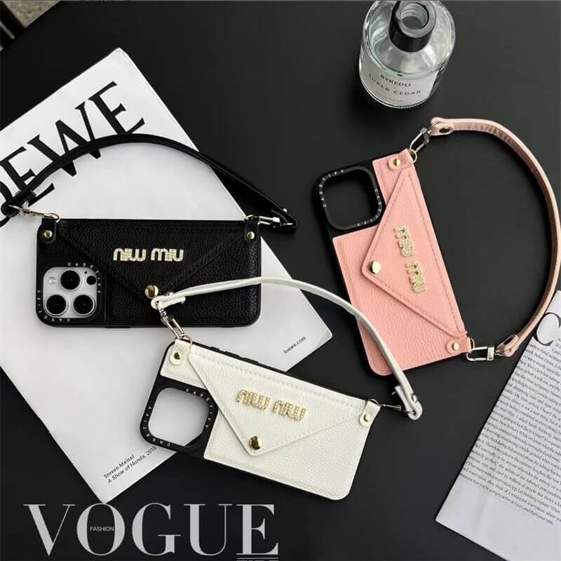Leather wrist strap Apple iPhone drop protection cases