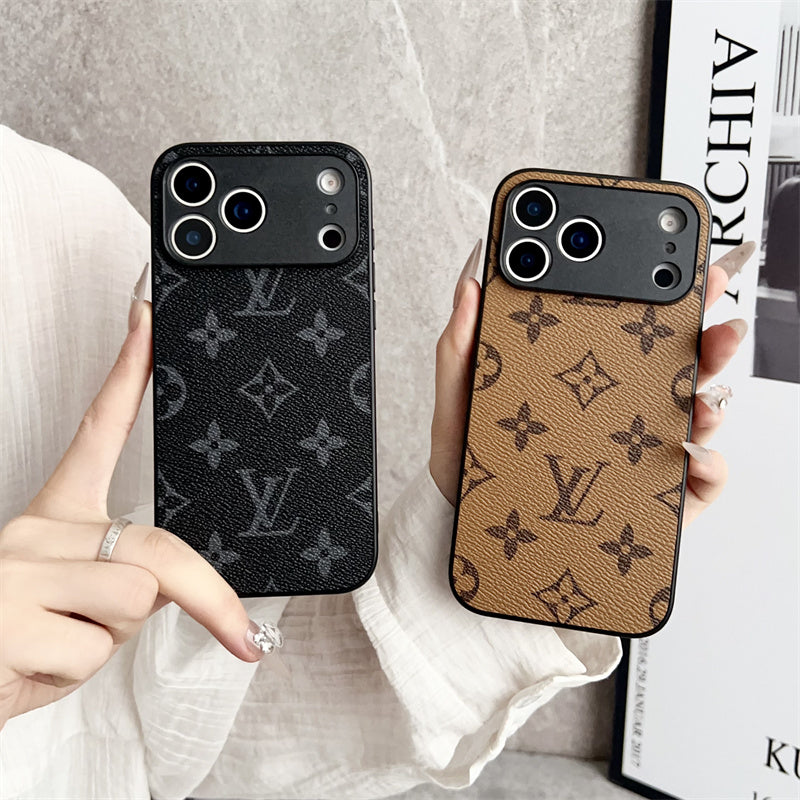 Polished Leather Luxury Case for iPhone 12-17