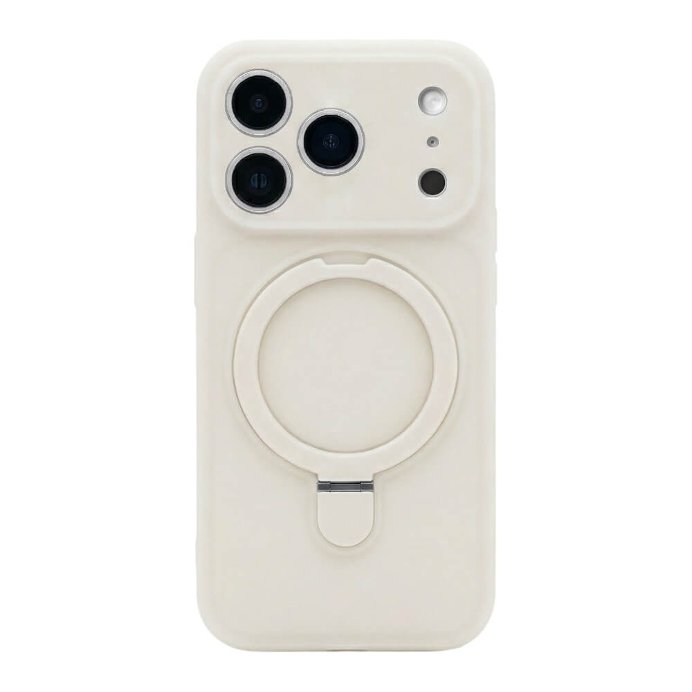 Jelly Stand MagSafe Phone Case - Moonlight White