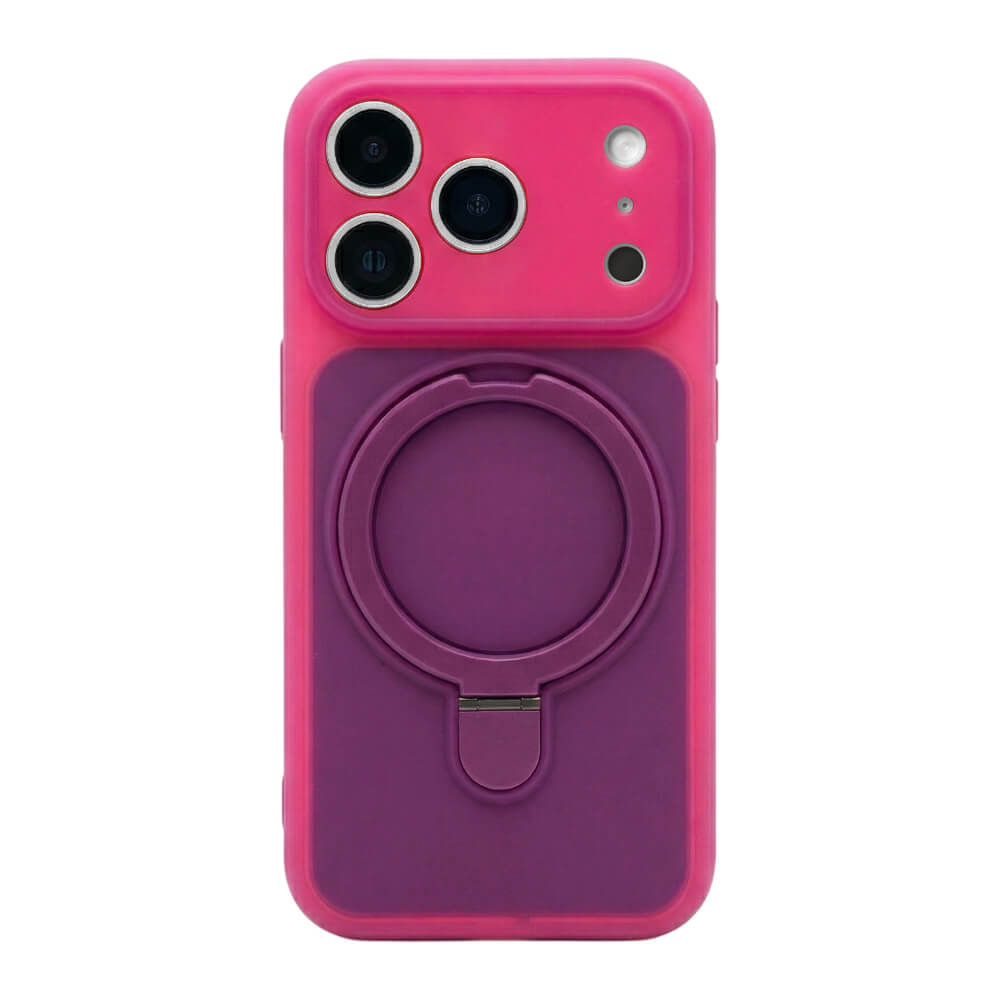 Jelly Stand MagSafe Phone Case - Berry Red