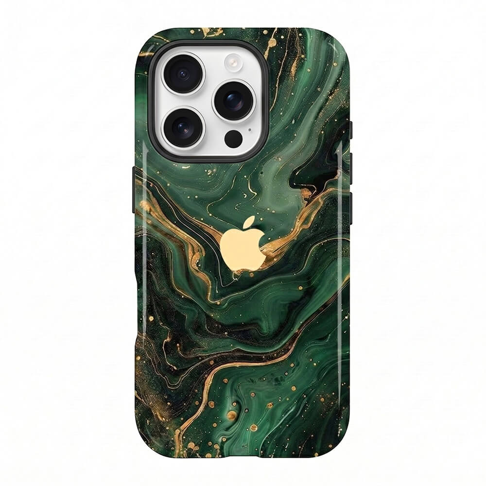 Marble Series - Gilded Green