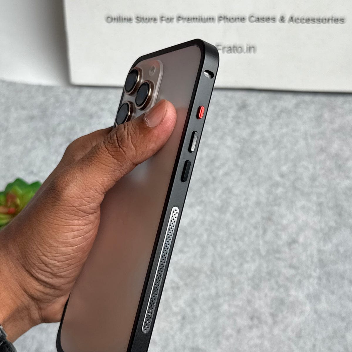 iPhone 16 Series Light Weight Aluminium Metal Bumper Frame