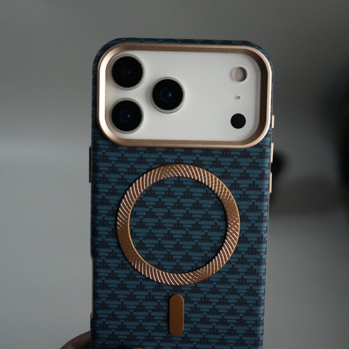iPhone 17 Pro Elite Leather-Texture Case Cover