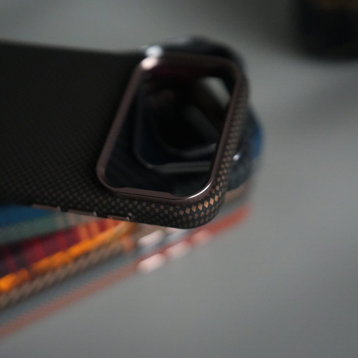 iPhone 17 Pro Max Carbon Fiber Texture Design Hard Pc MagSafe Case Cover LionKing