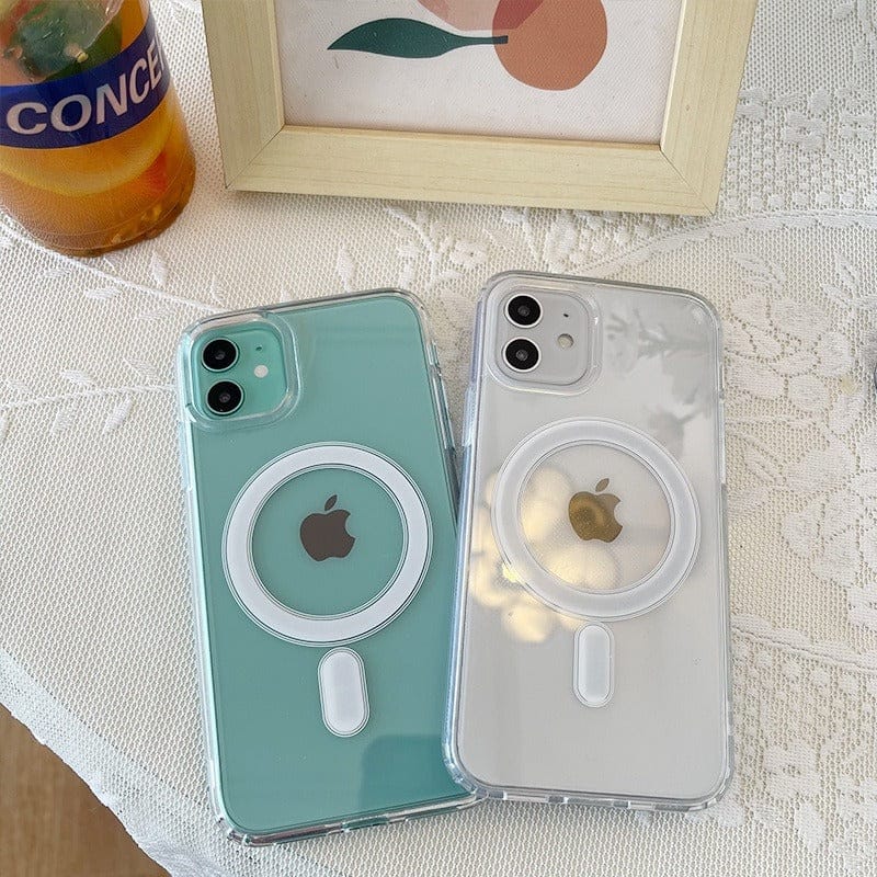 iPhone Transparent Magsafe Magnetic Case