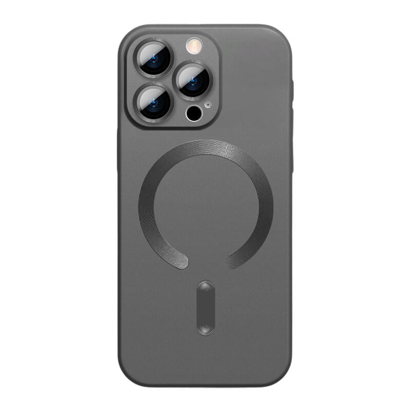 Lens Film CD MagSafe Phone Case - Gray