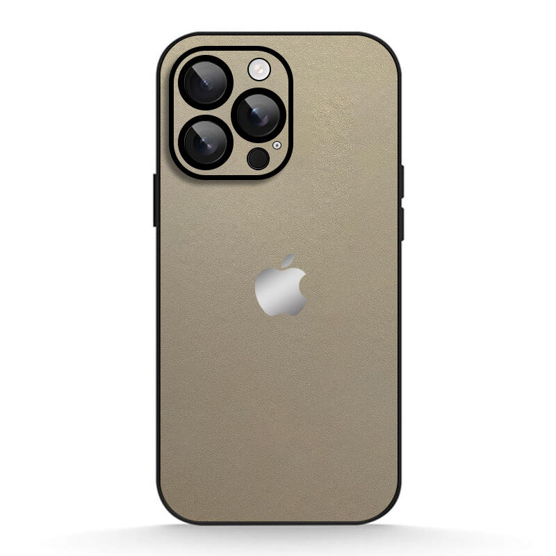 Simple Leather Pure Color Phone Case