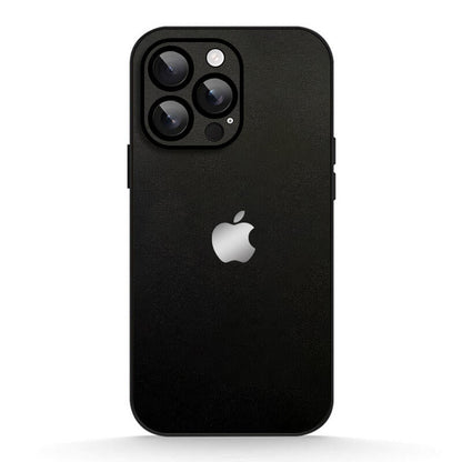 Simple Leather Pure Color Phone Case