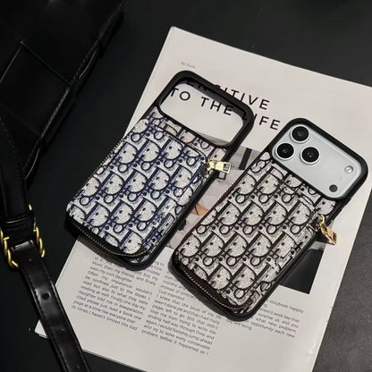 Luxury Phone Case Card Slot For iPhone 12-17