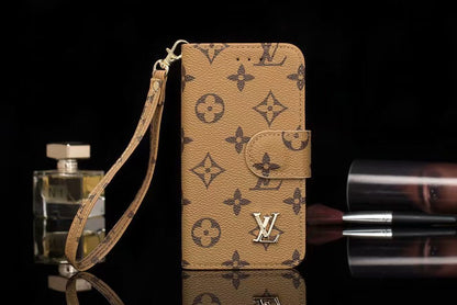 Premium Fashion Wallet Phone Case for iPhone 12-17