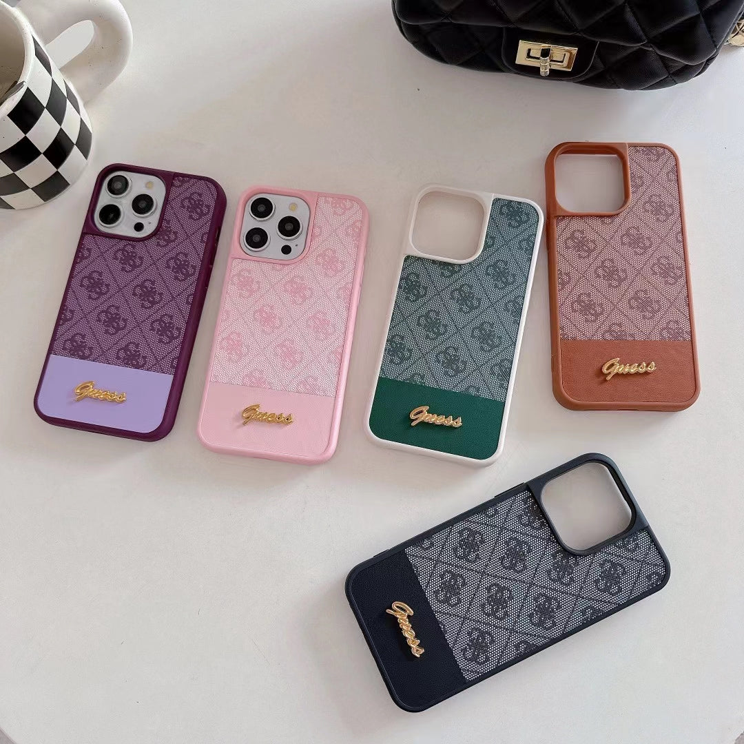 Chic Designer Case for iPhone 12-17