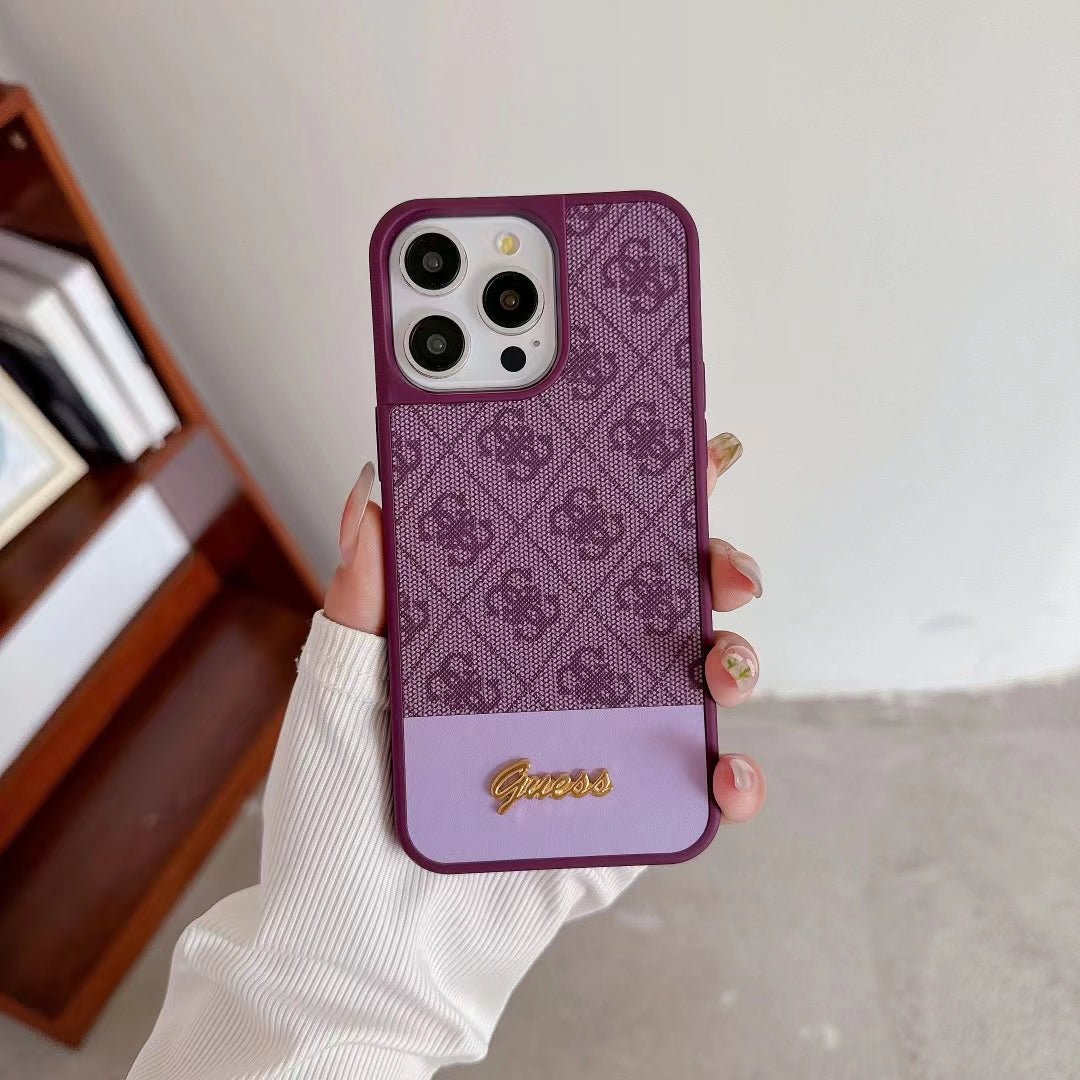 Chic Designer Case for iPhone 12-17