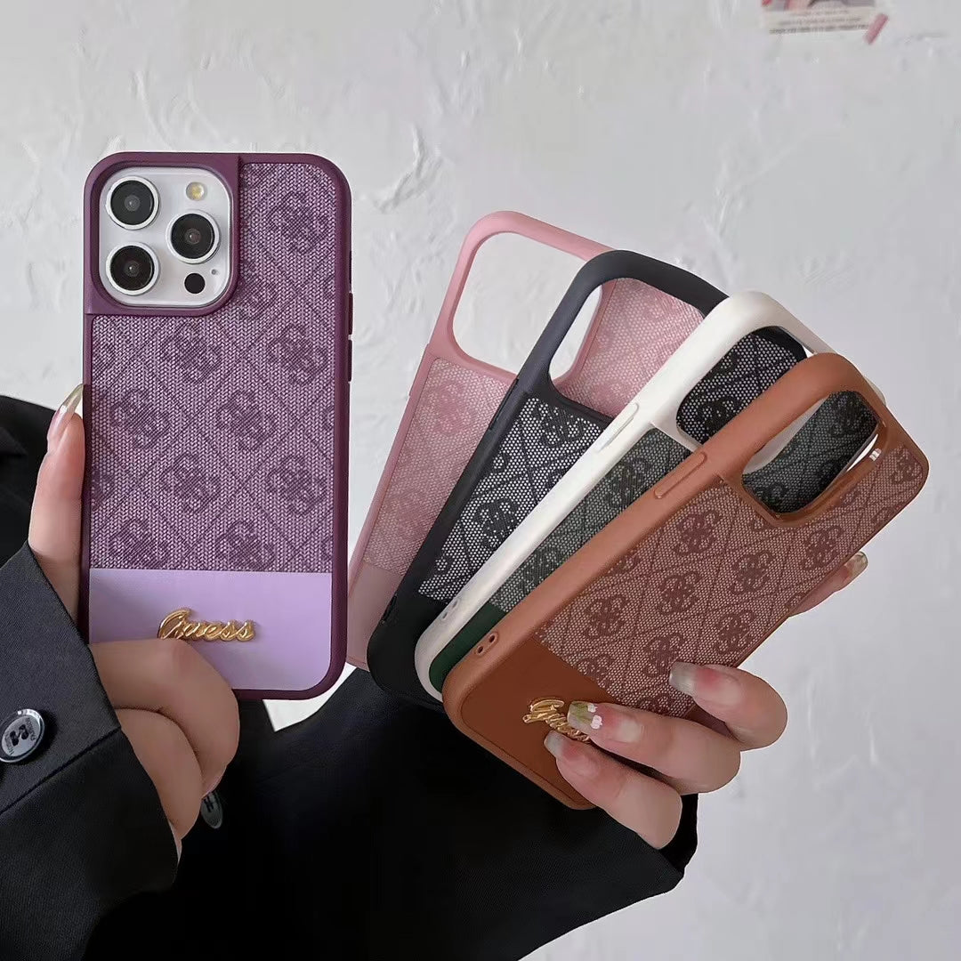 Chic Designer Case for iPhone 12-17