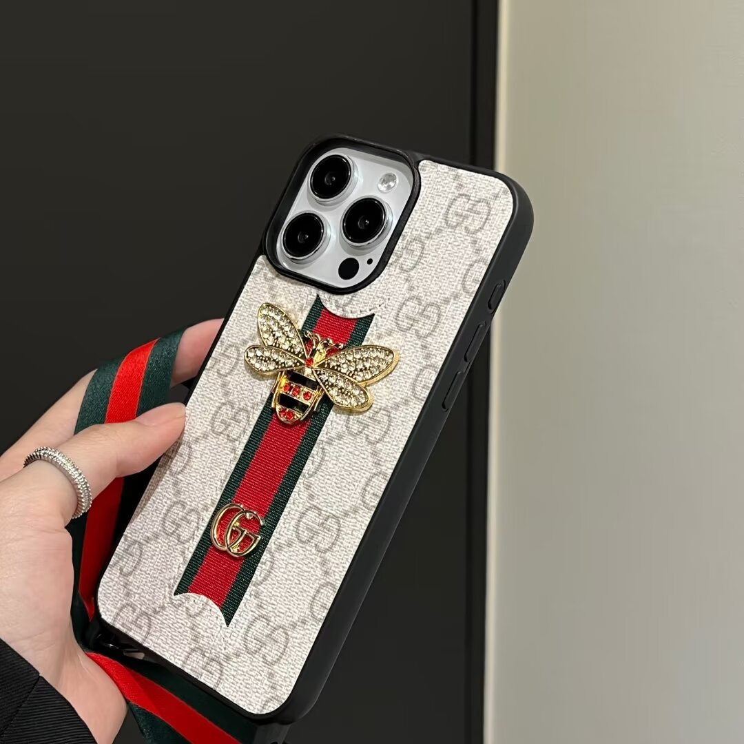 3D Phone Case with Main Wire and Strap for iPhone 12-15