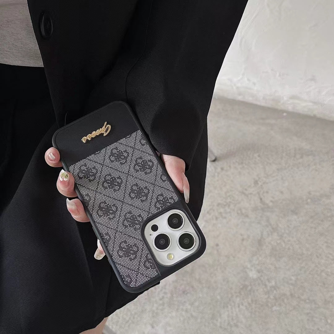 Chic Designer Case for iPhone 12-17