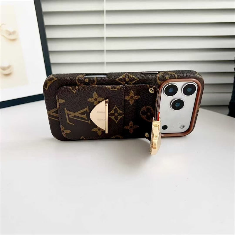 Luxury Phone Case with Strap For iPhone 13-17