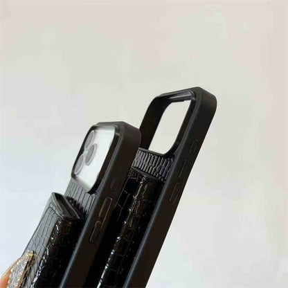 Classic Grain Leather Case for iPhone 12-17