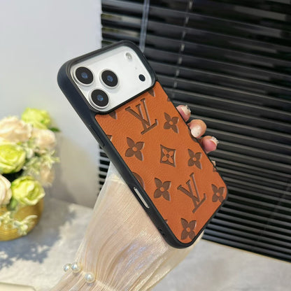 Designer Leather Case for iPhone 12-17