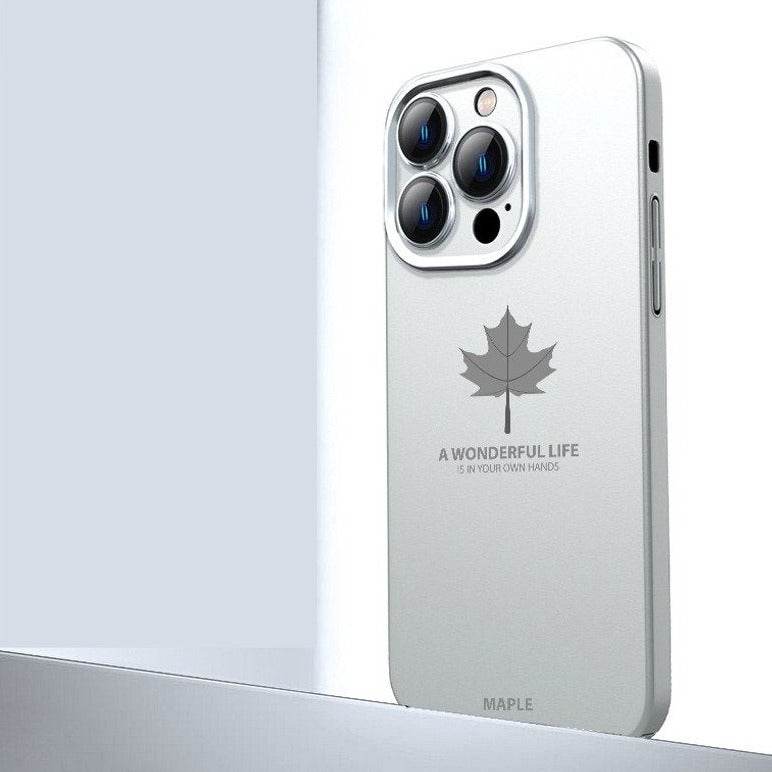 iPhone 14 Series Autumn Radiance Maple Leaf Matte Case