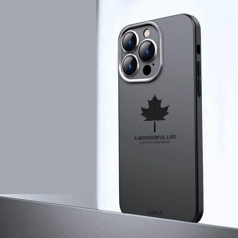 iPhone 13 Series Autumn Radiance Maple Leaf Matte Case