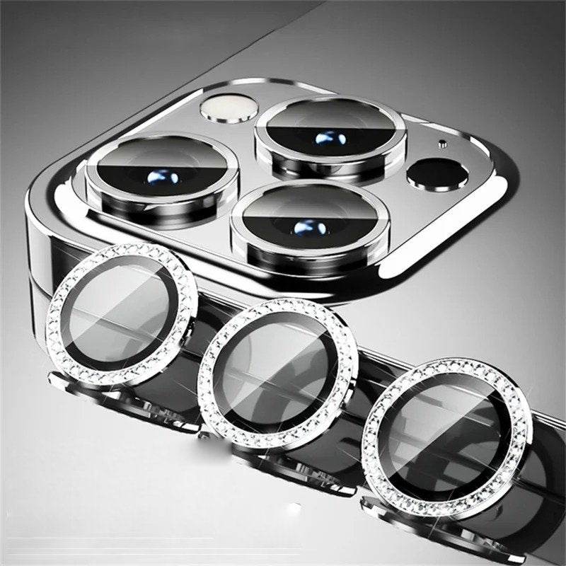 Glitter Diamond Camera Lens Protector - iPhone