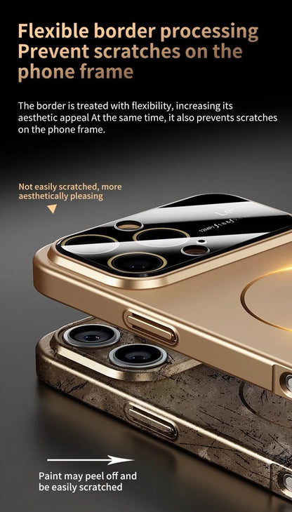 Dark Camera Lense Case For iPhone