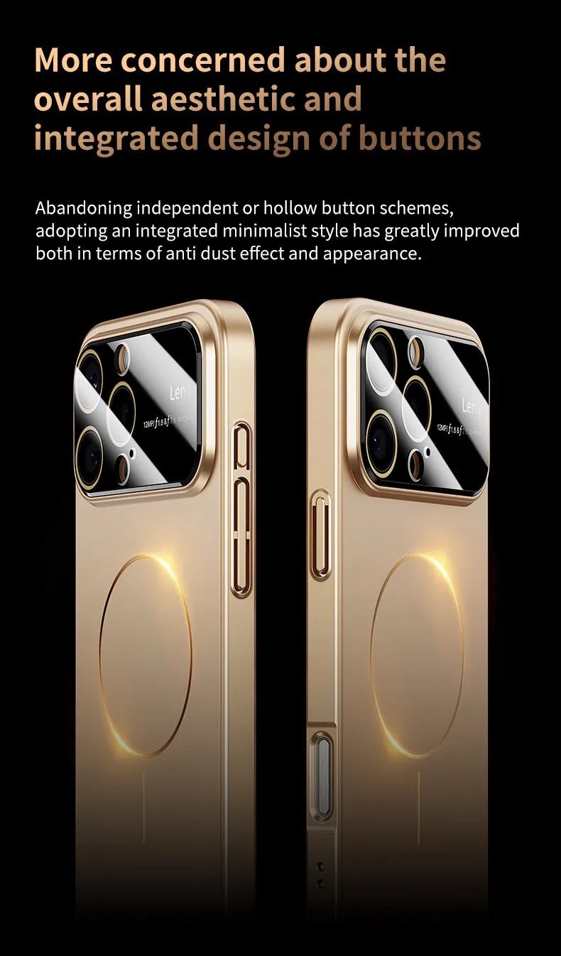 Dark Camera Lense Case For iPhone