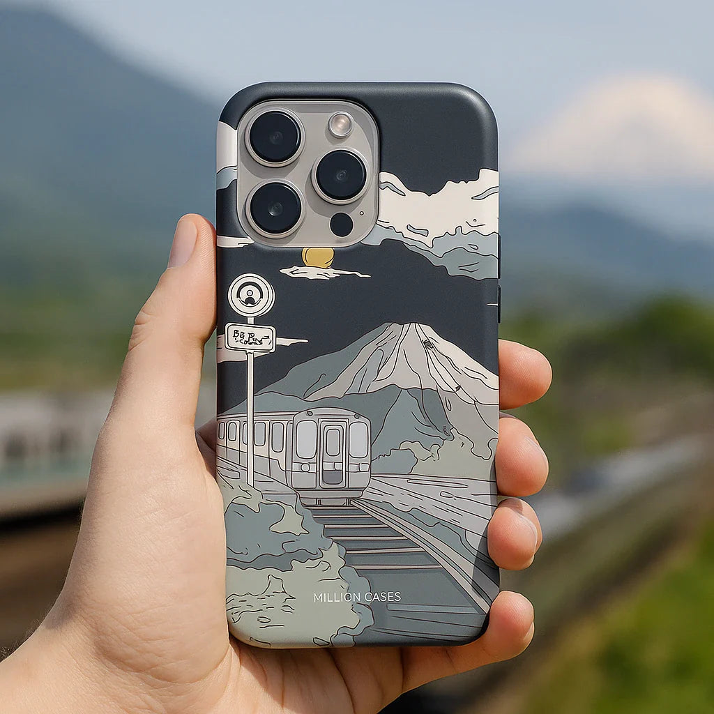 Rolling Hills Train Journey Case - Crystal