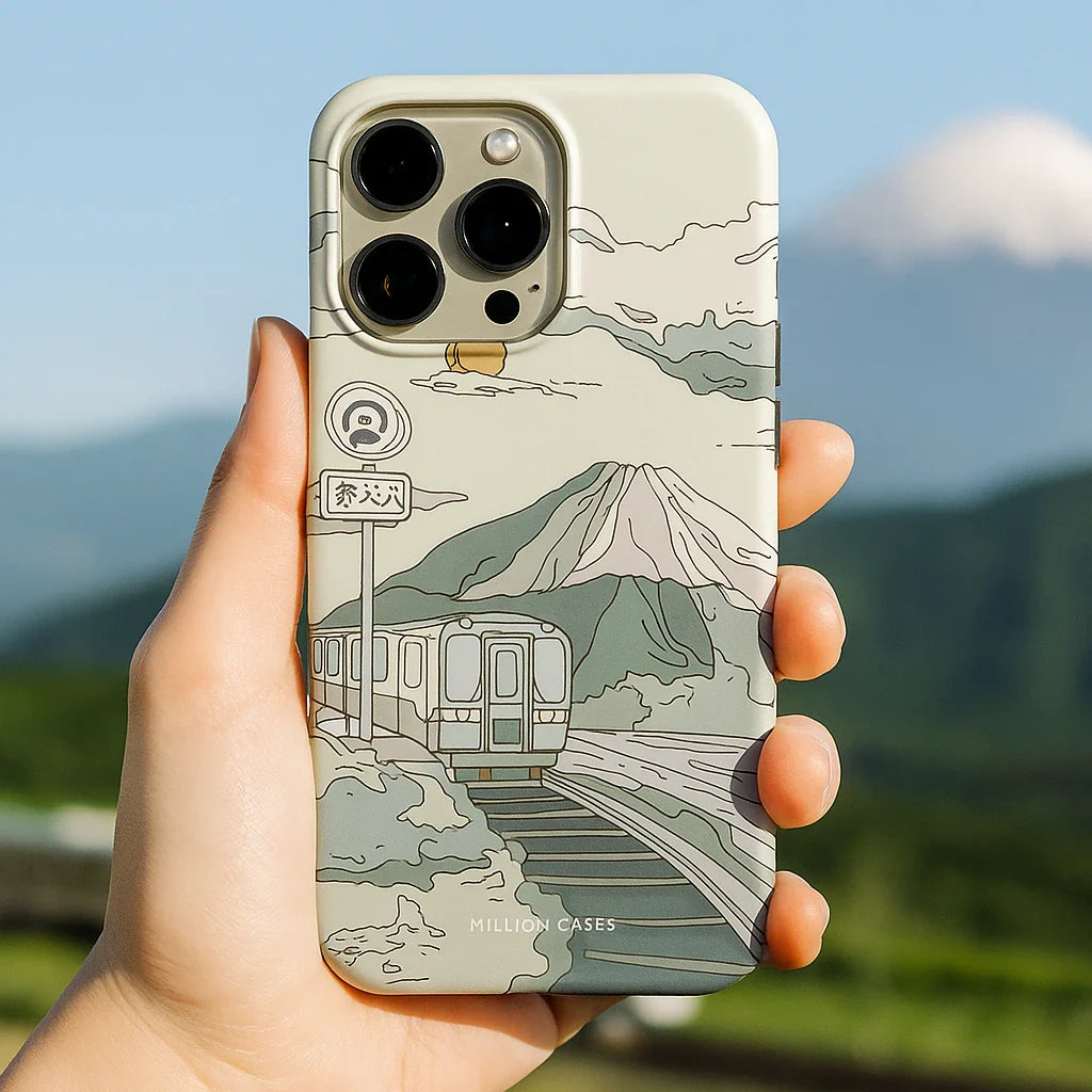 Rolling Hills Train Journey Case - Crystal