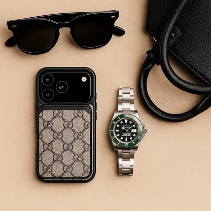 Luxe Leather Case For iPhone 12-17