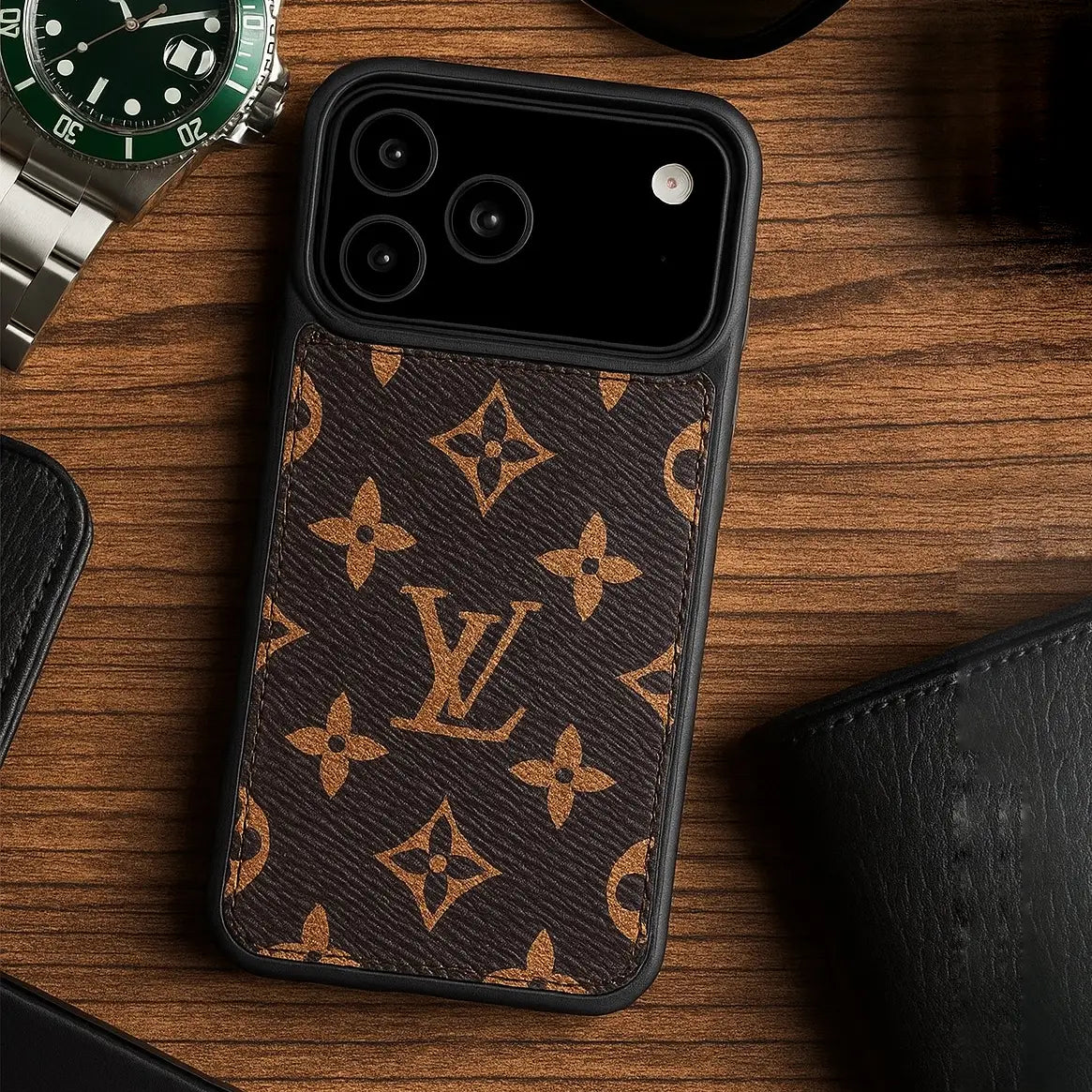 Luxe Leather Case For iPhone 12-17