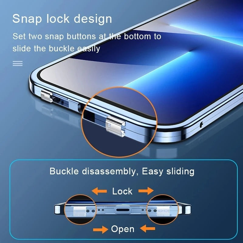 Aqua Cage Twin Glass Case