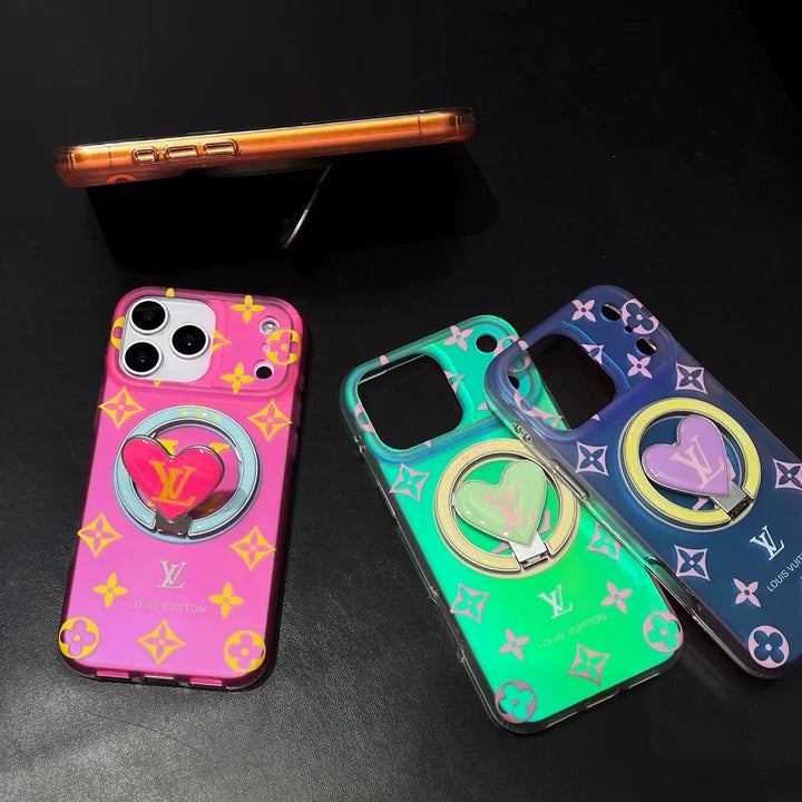 Colorful Heart Magnetic Holder For iPhone 13-17