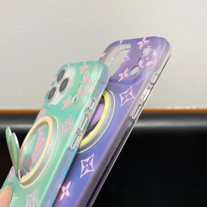 Colorful Heart Magnetic Holder For iPhone 13-17