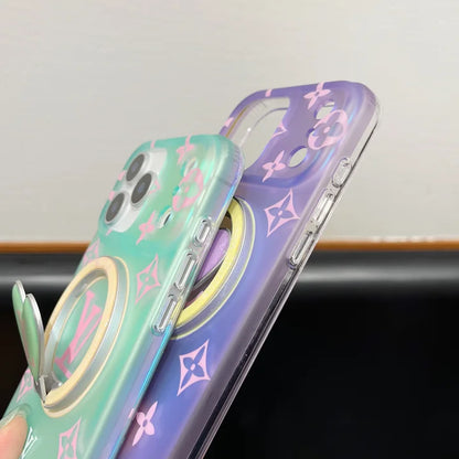 Colorful Heart Magnetic Holder For iPhone 13-17