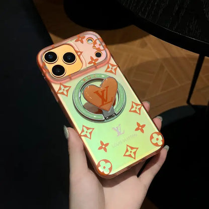 Colorful Heart Magnetic Holder For iPhone 13-17