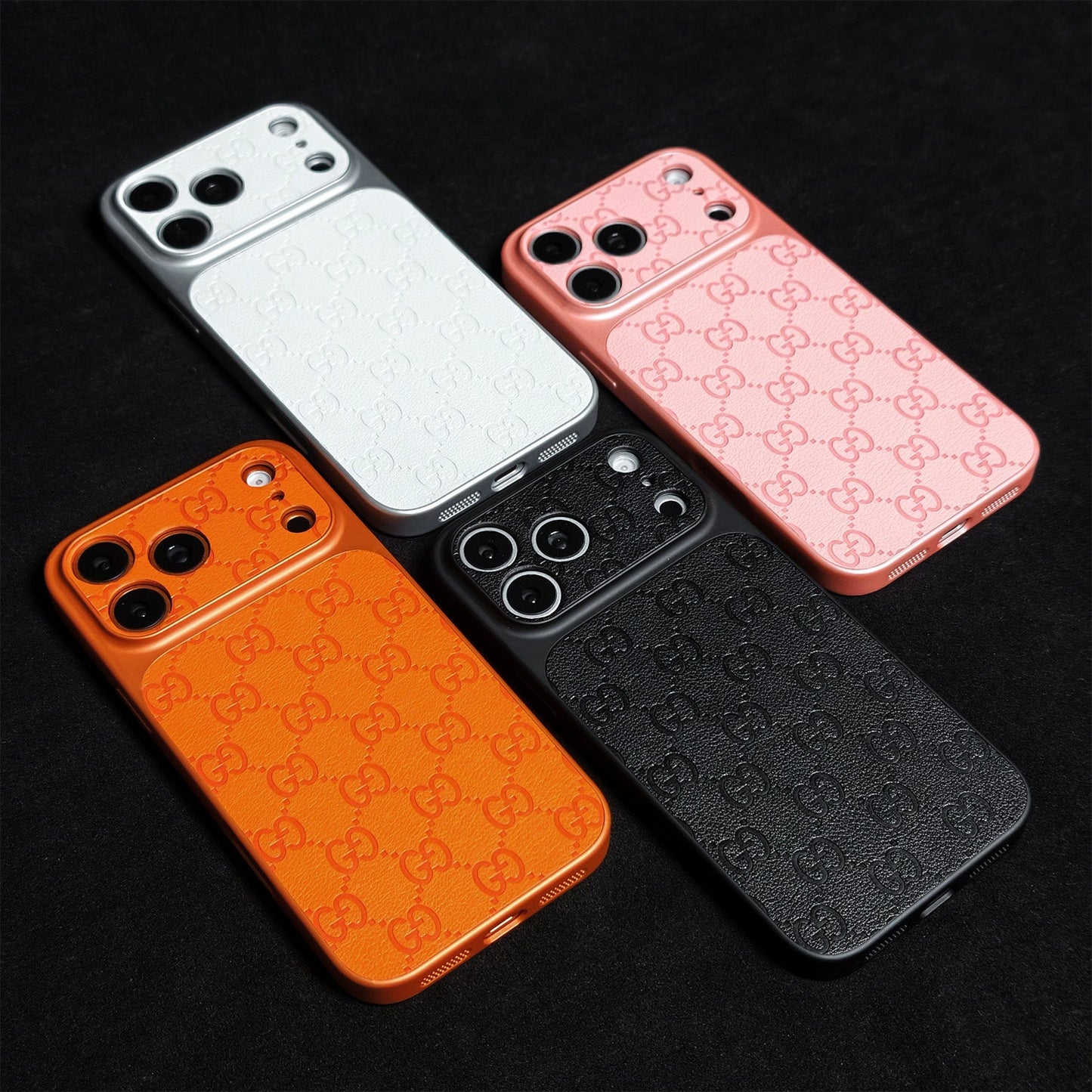 GG EMBOSSED PATTERN