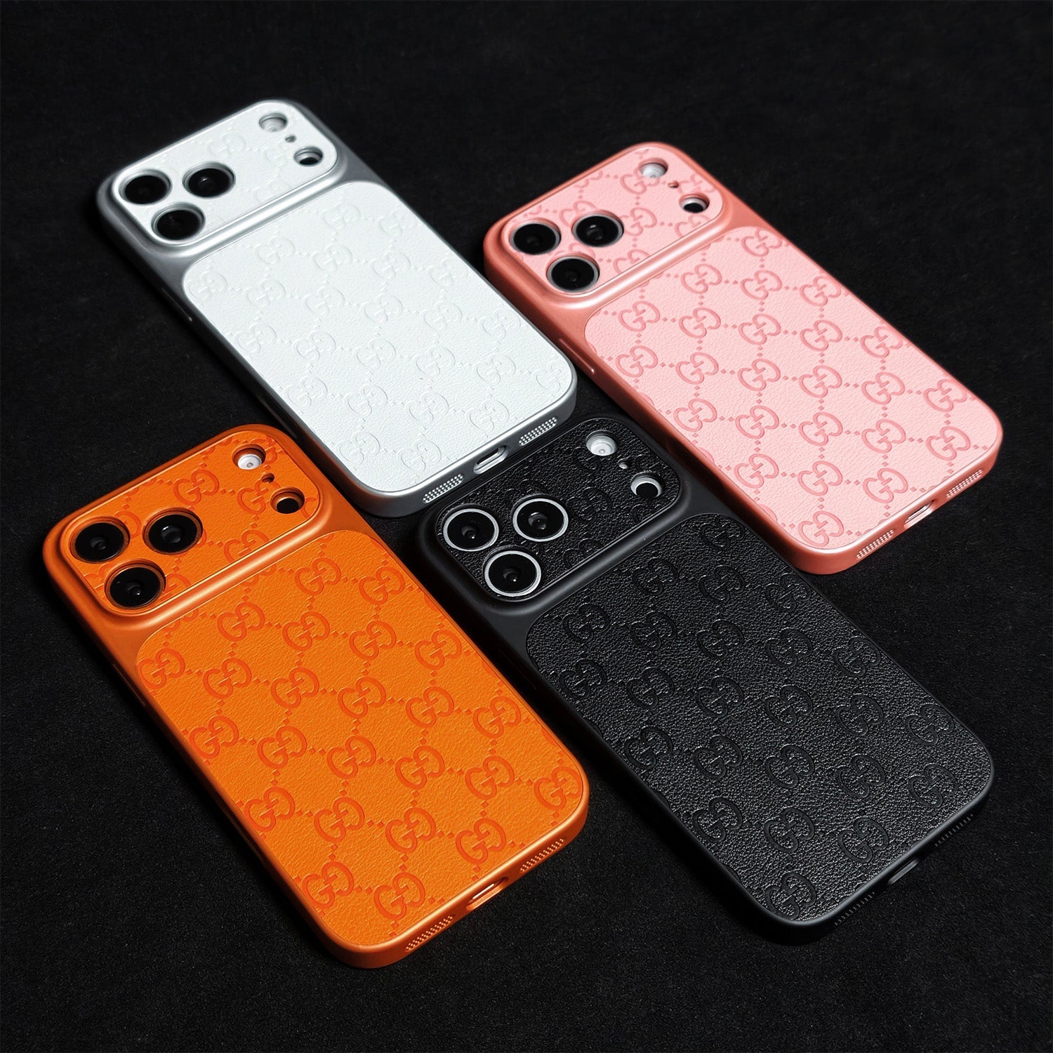 GG EMBOSSED PATTERN