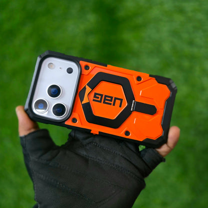 iPhone 17 Pro Max UAG Case, Military Grade Protective UAG Pathfinder Series with Magsafe & Kickstand - Orange