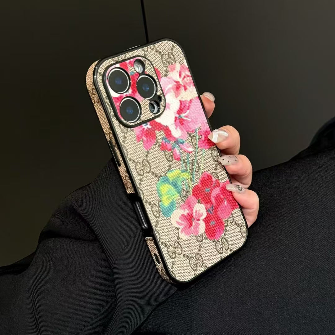 Elevate Experience with luxury brand Case for iPhone 12-17