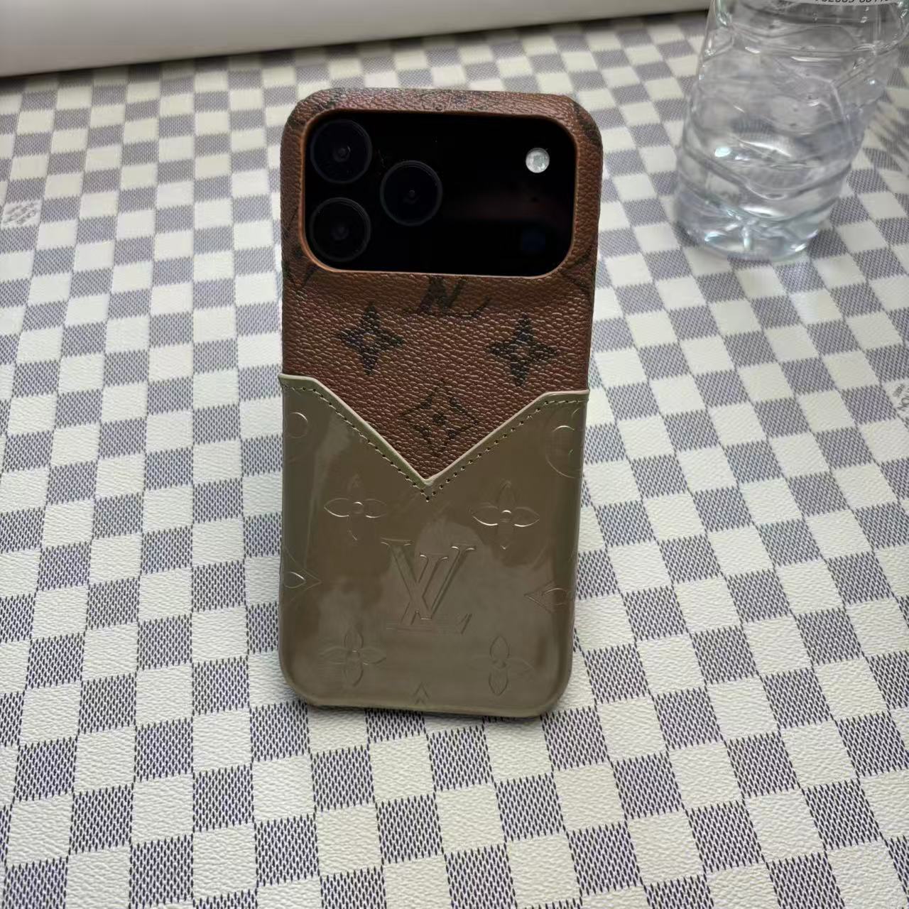 New Design Leather Case with Card Slot for iPhone 12-17