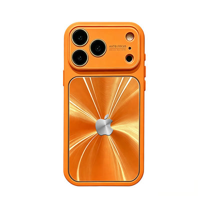 iPhone CD-Patterned Large-View Case