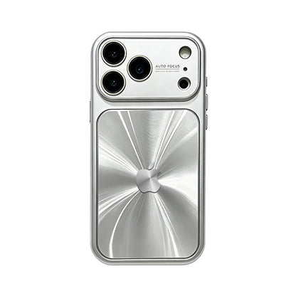 iPhone CD-Patterned Large-View Case