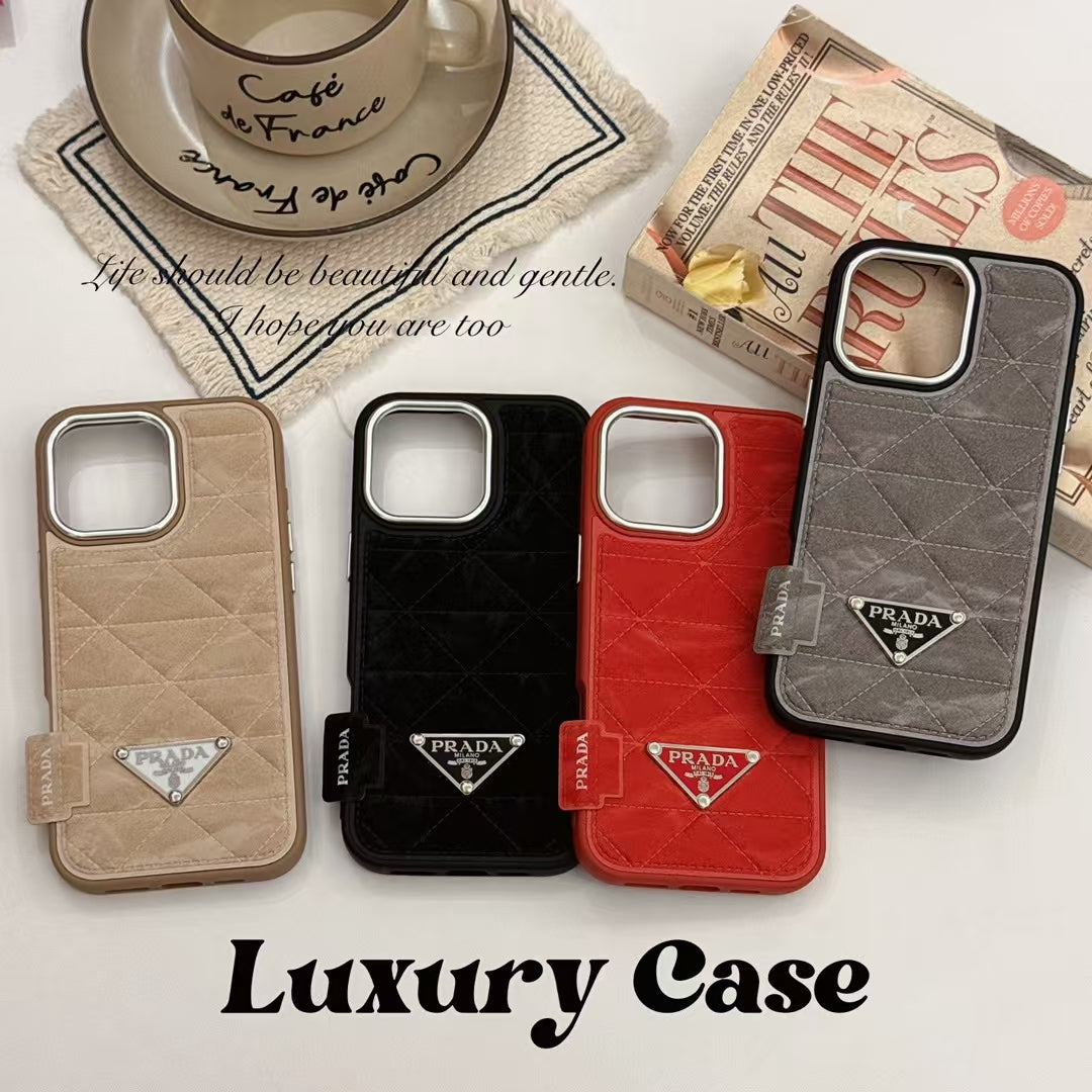 Luxury Brand Phone Case for iPhone 12-16