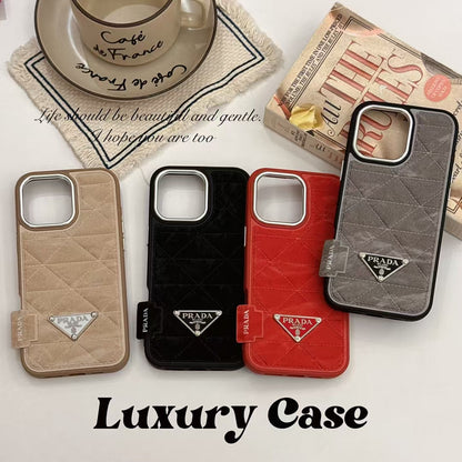 Luxury Brand Phone Case for iPhone 12-16