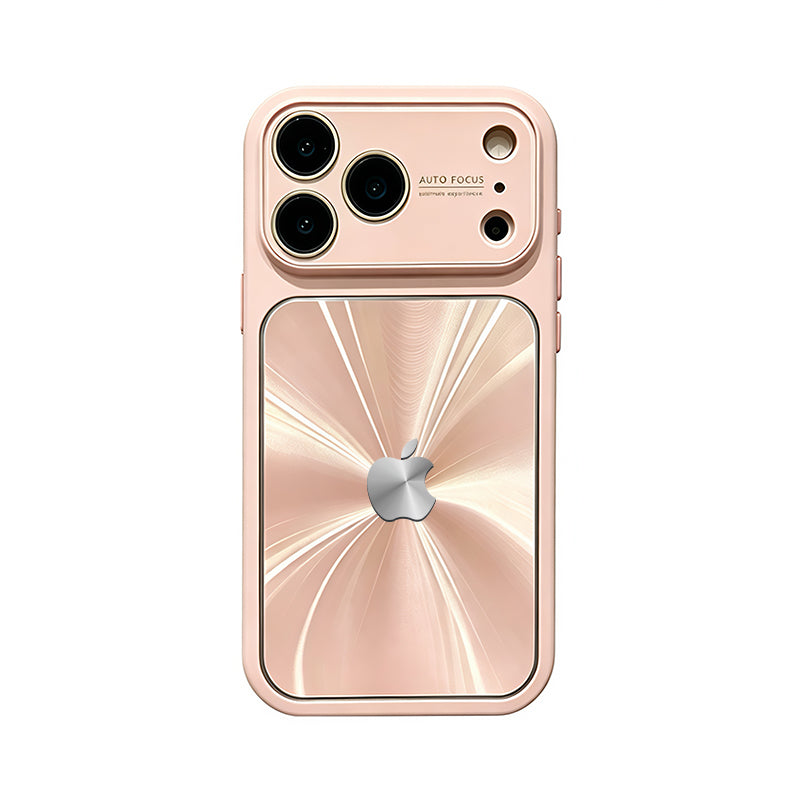 iPhone CD-Patterned Large-View Case